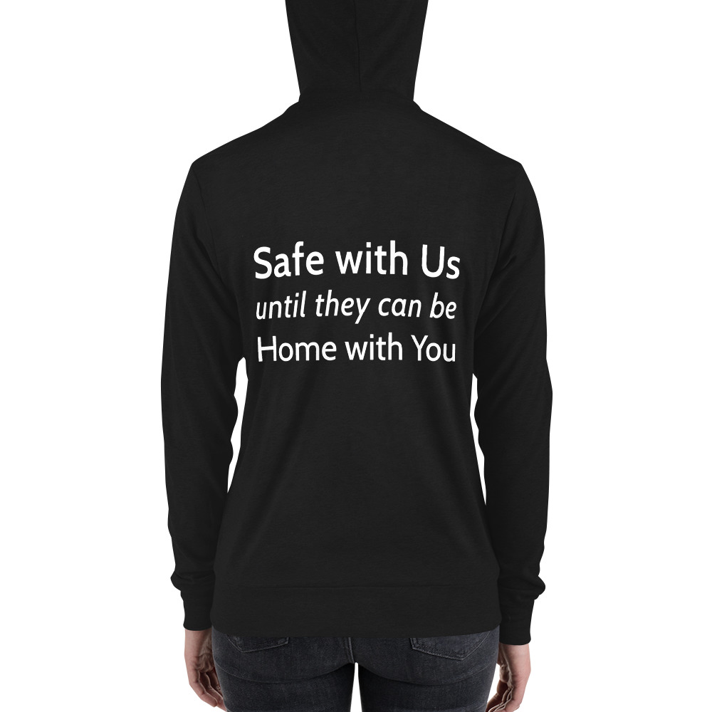Adoption Coordinator Unisex zip hoodie
