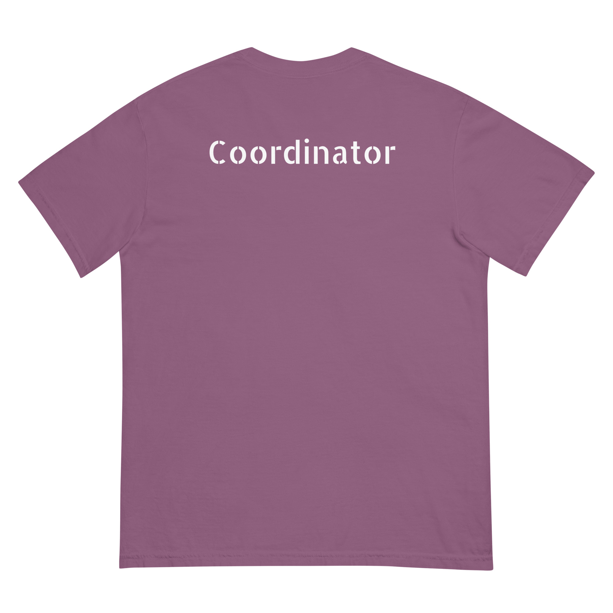 Coordinator Men’s garment-dyed heavyweight t-shirt