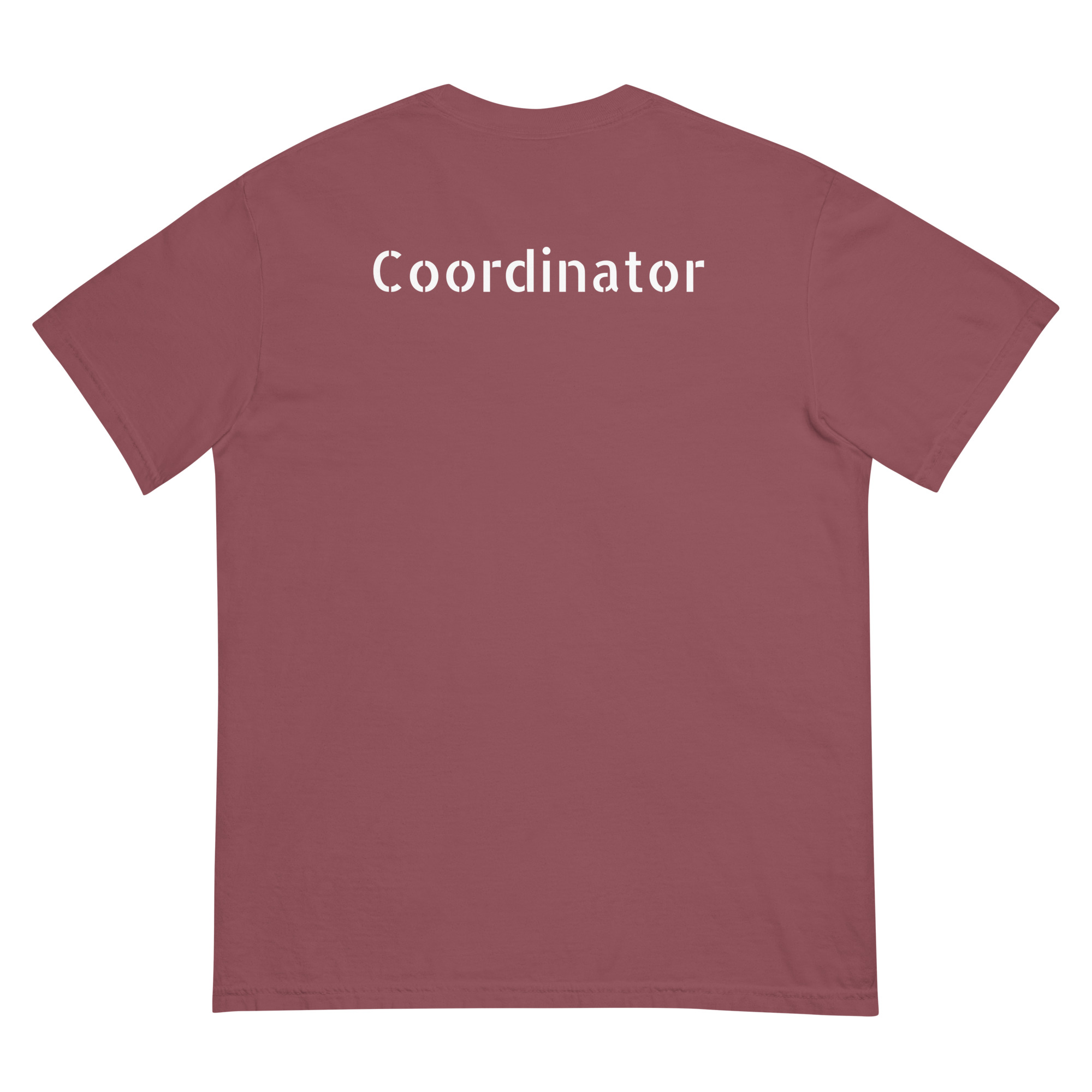 Coordinator Men’s garment-dyed heavyweight t-shirt