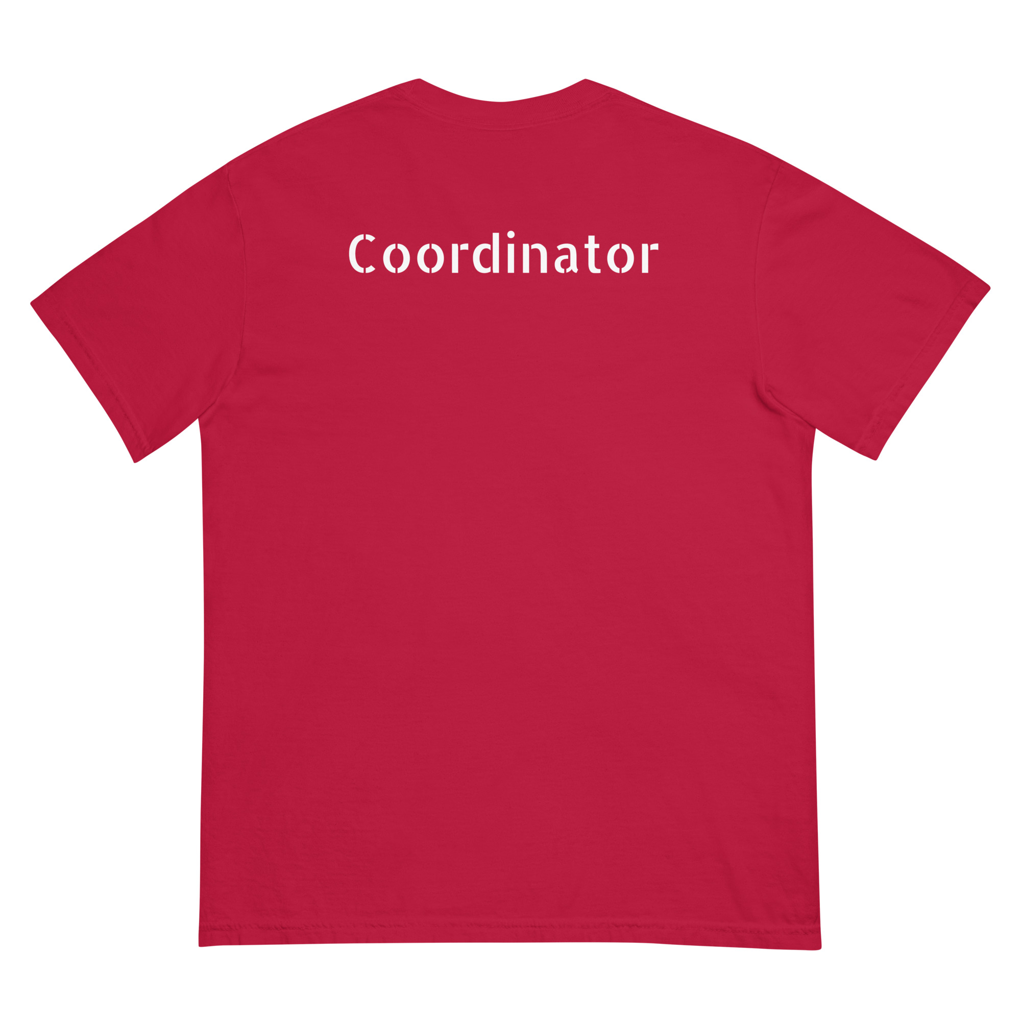 Coordinator Men’s garment-dyed heavyweight t-shirt