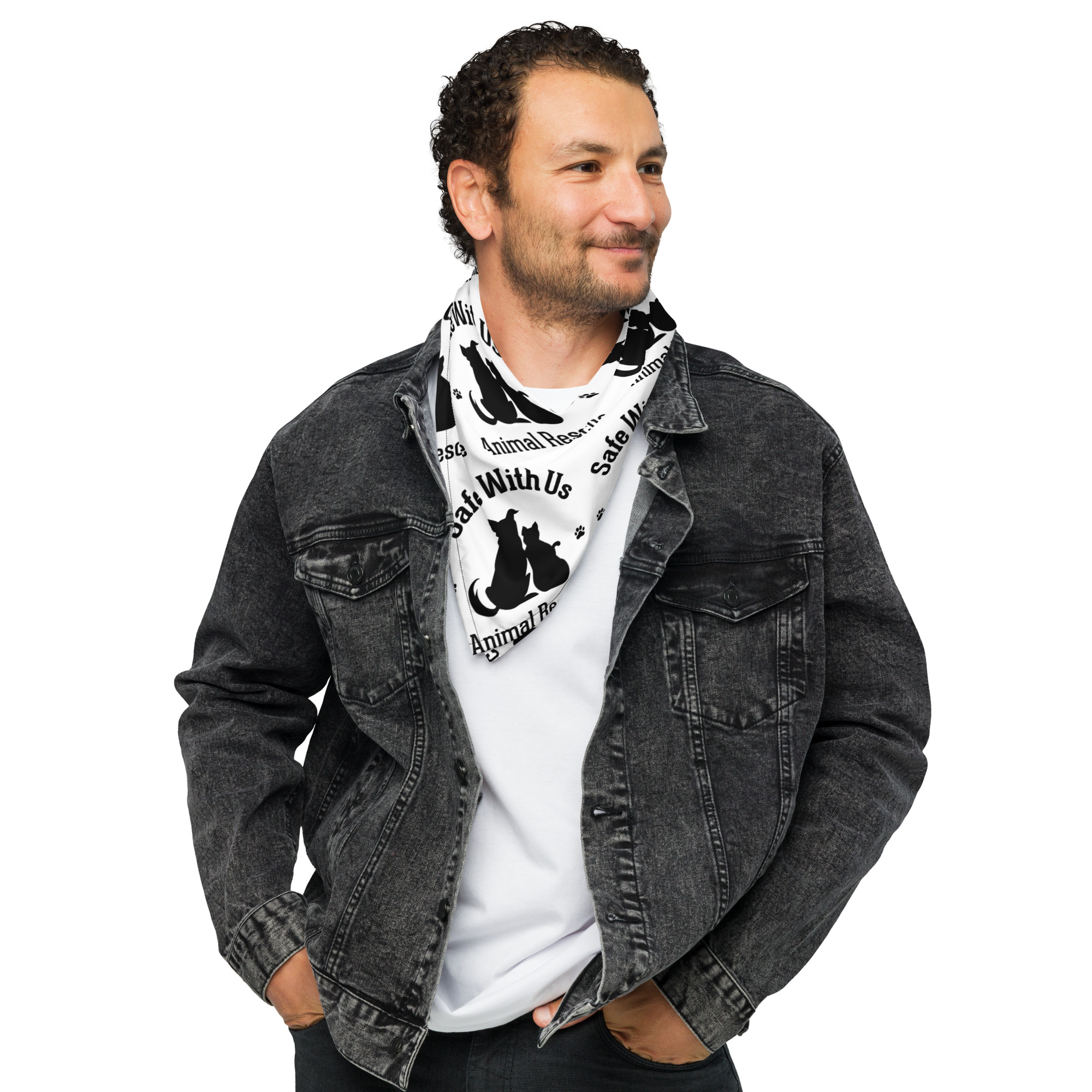 Safe With Us - All-over print bandana