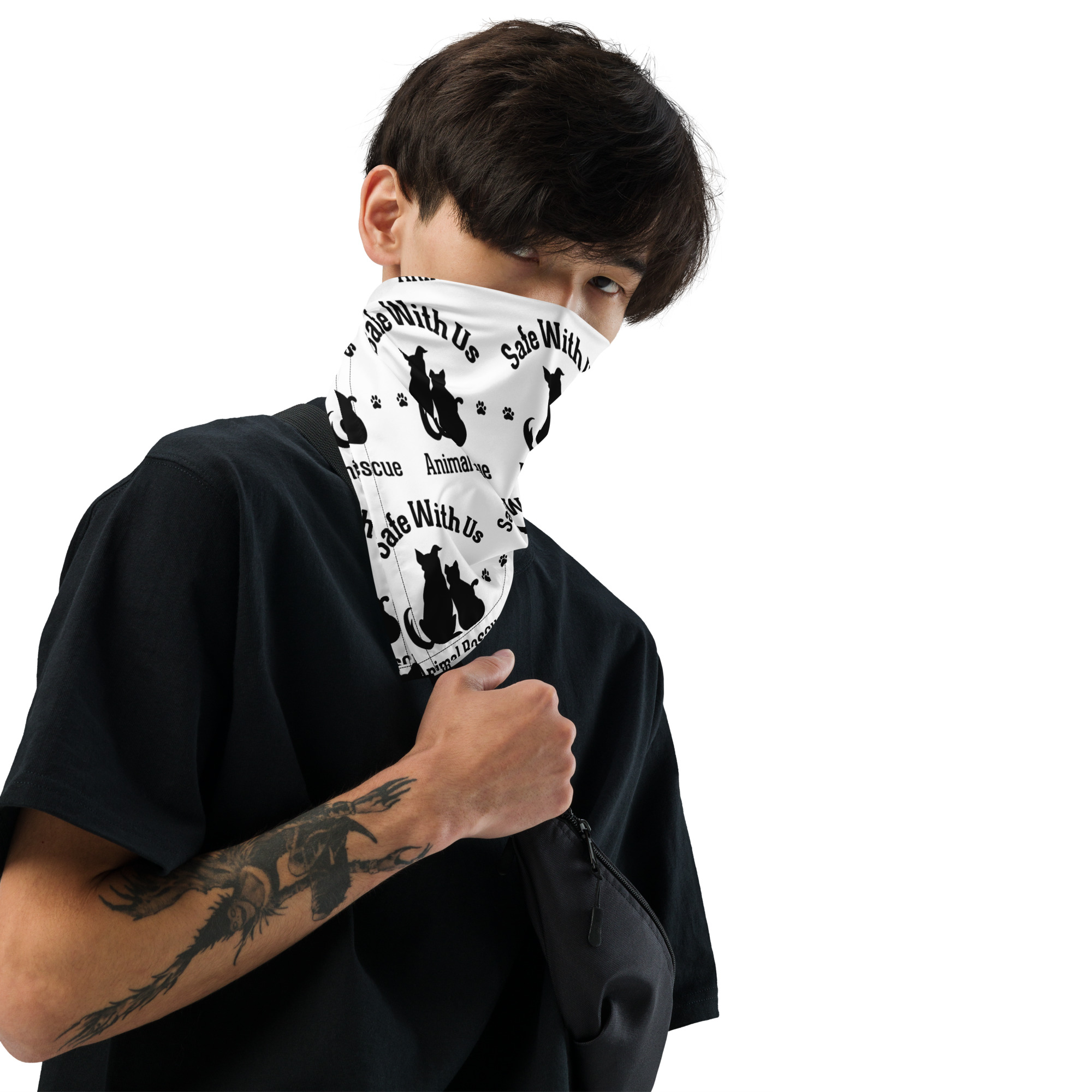 Safe With Us - All-over print bandana