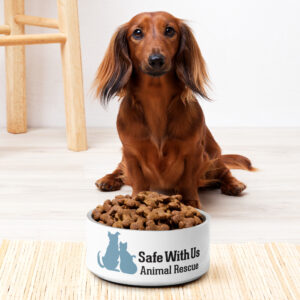 Safe With Us Pet bowl