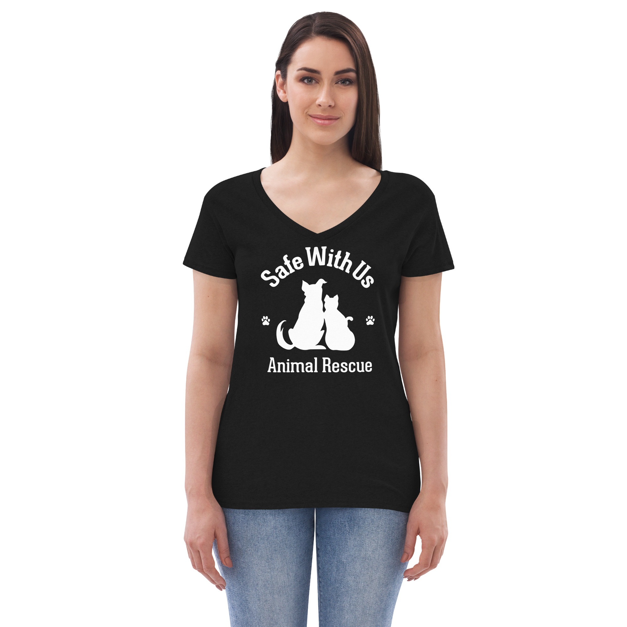 Director - Women’s recycled v-neck t-shirt