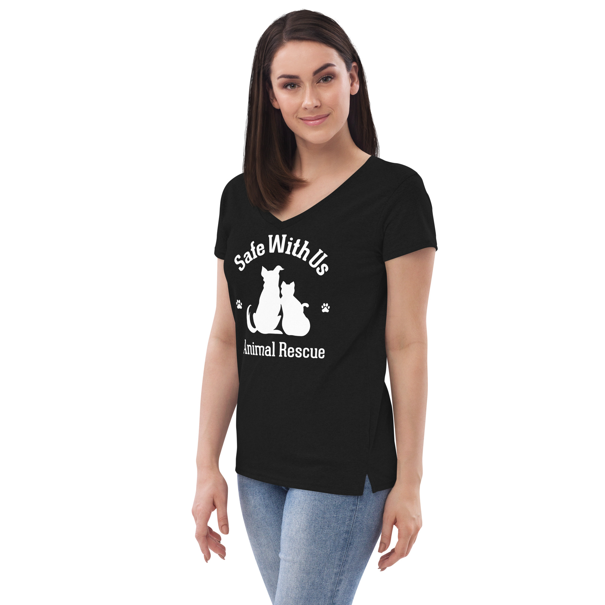 Coordinator - Women’s recycled v-neck t-shirt