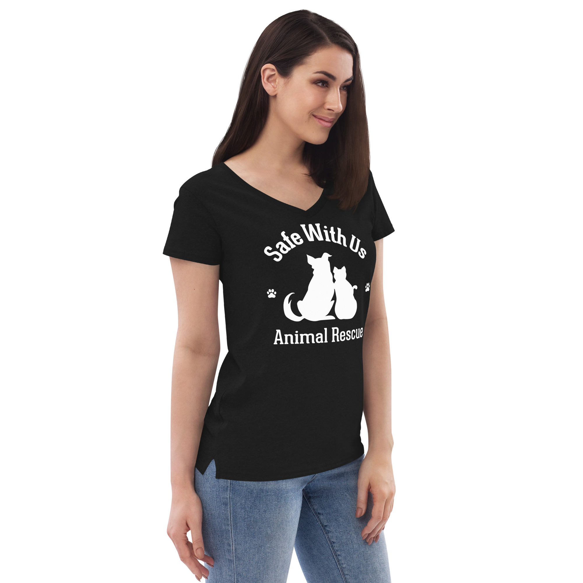 Coordinator - Women’s recycled v-neck t-shirt