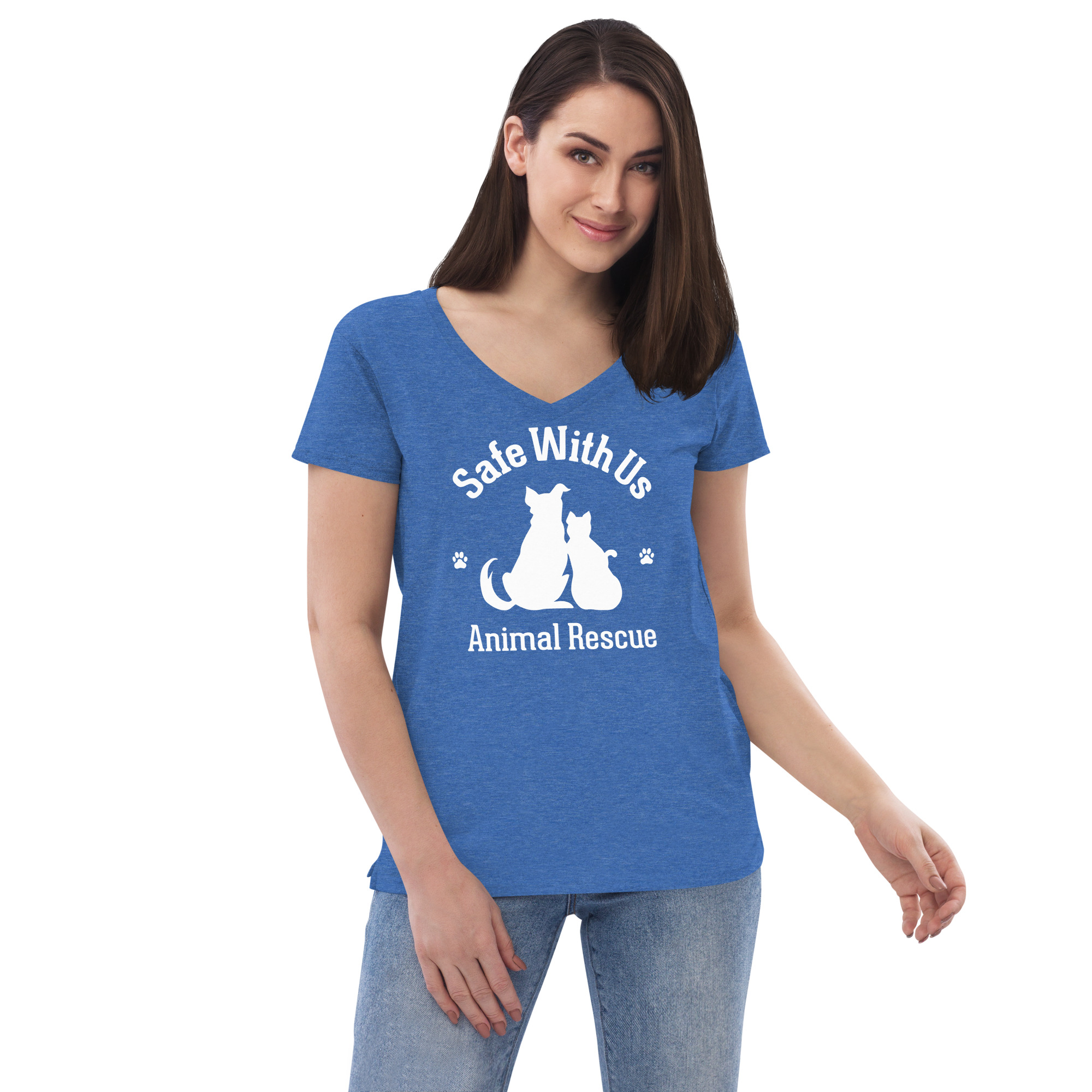 Director - Women’s recycled v-neck t-shirt