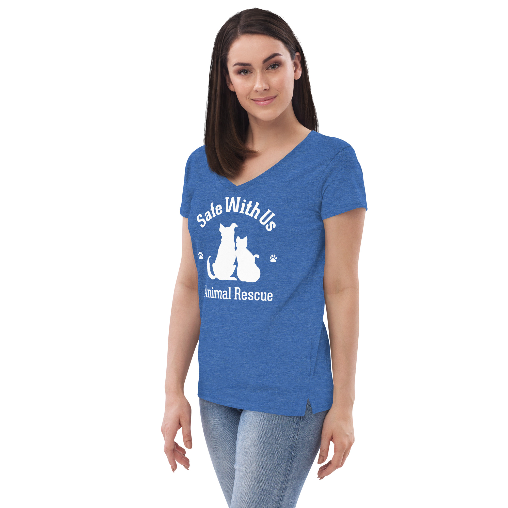 Coordinator - Women’s recycled v-neck t-shirt