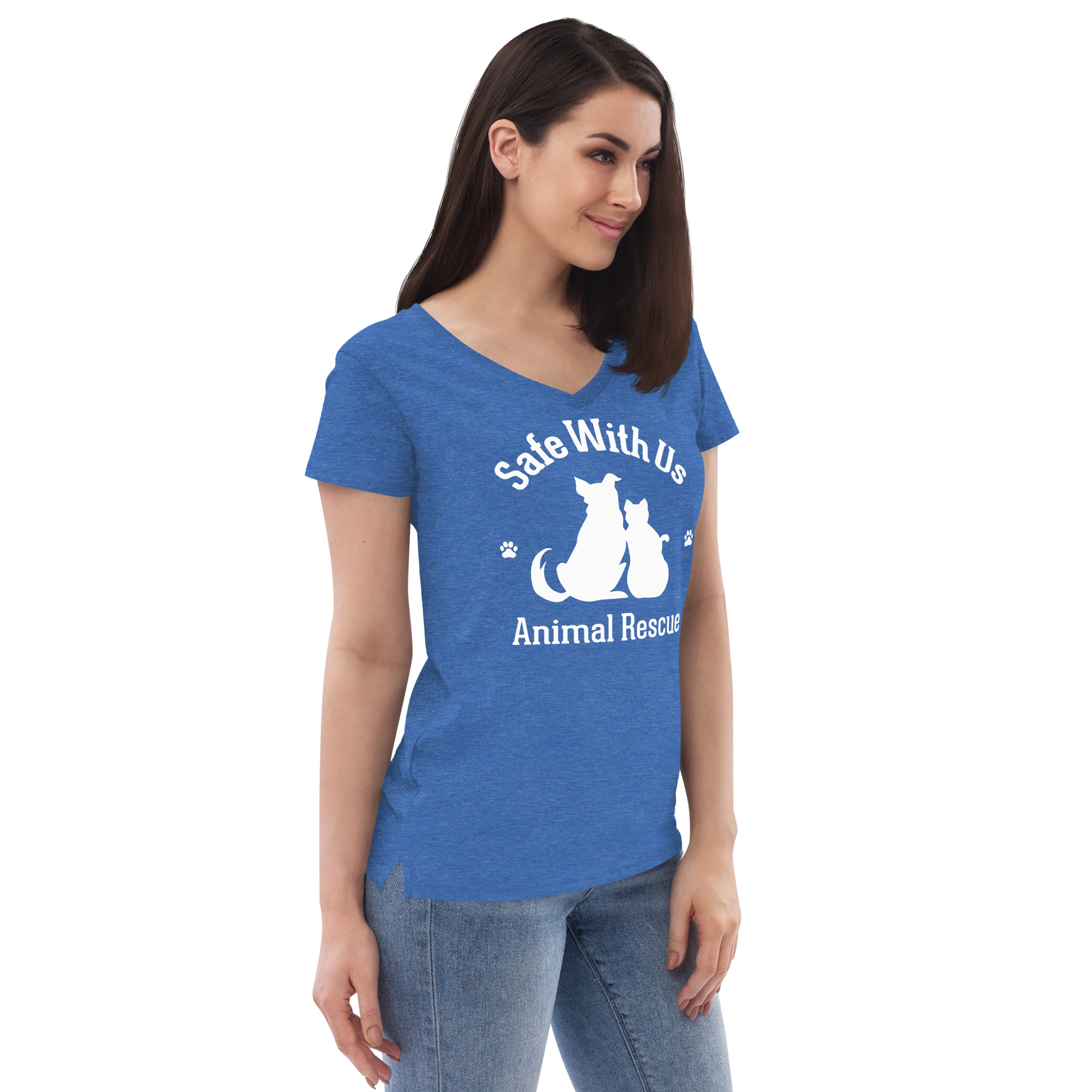 Director - Women’s recycled v-neck t-shirt