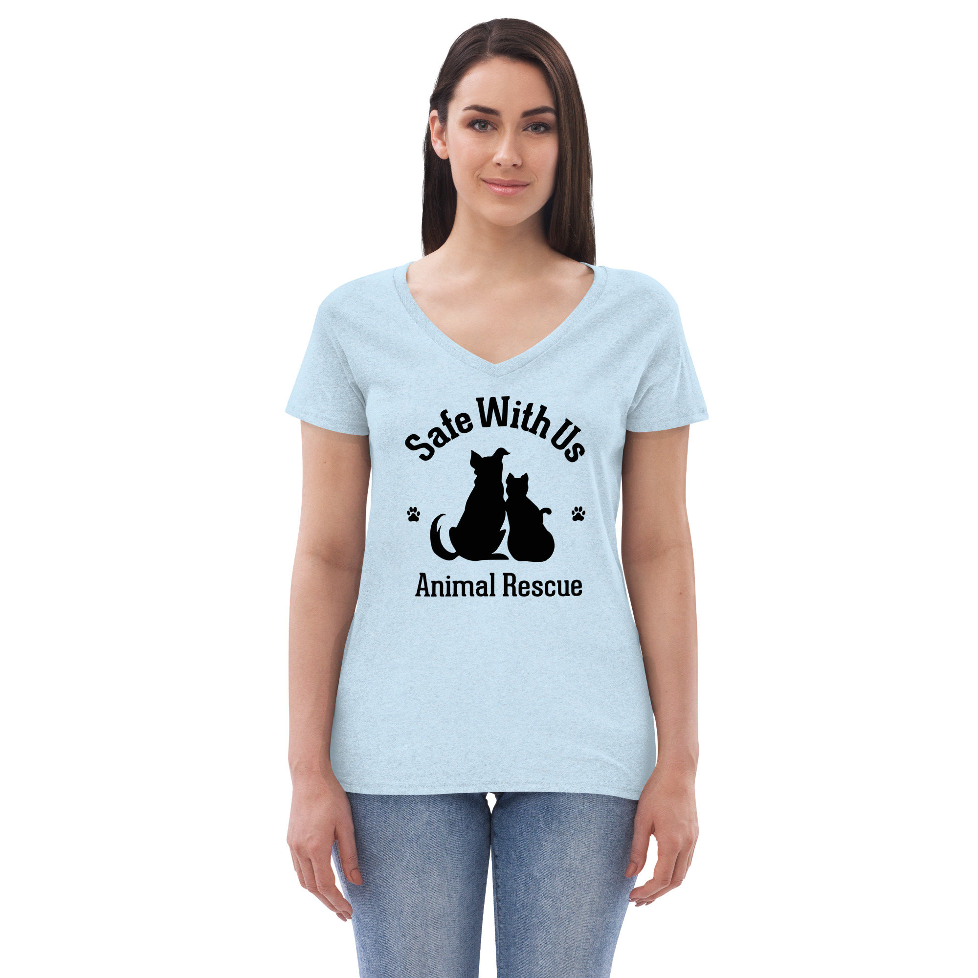 Director - Women’s recycled v-neck t-shirt