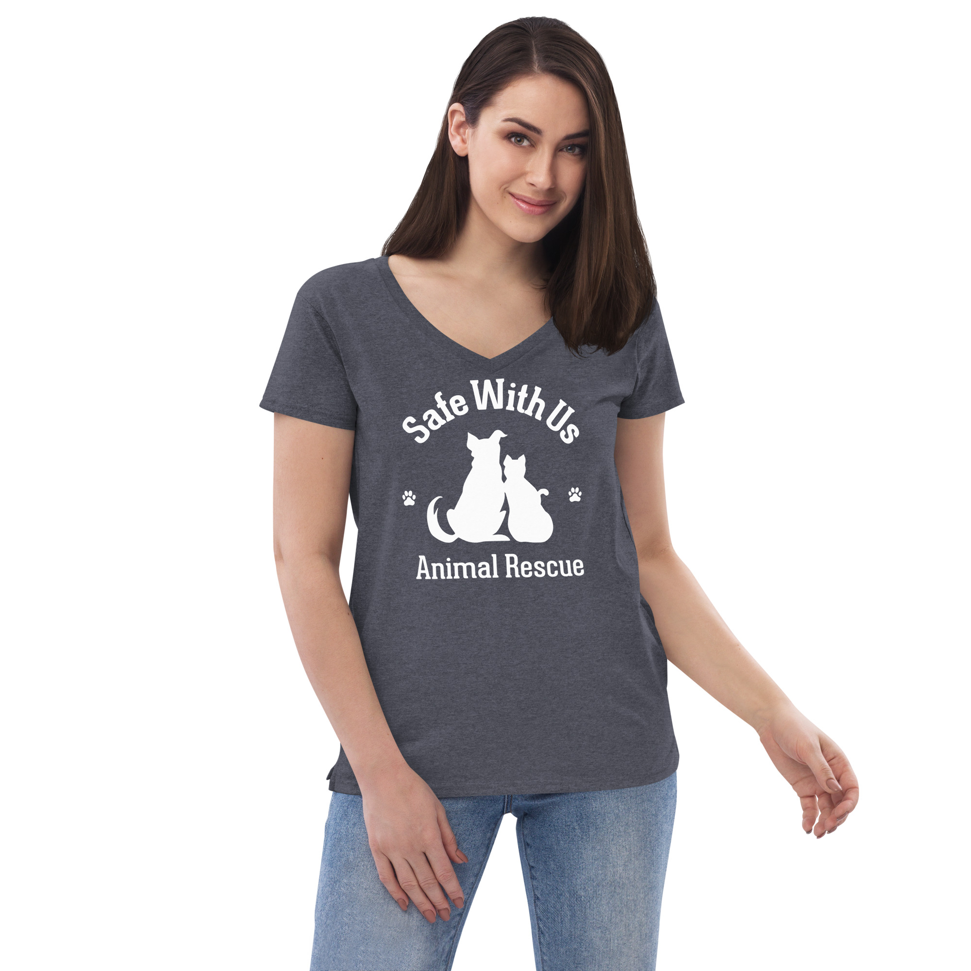 Coordinator - Women’s recycled v-neck t-shirt