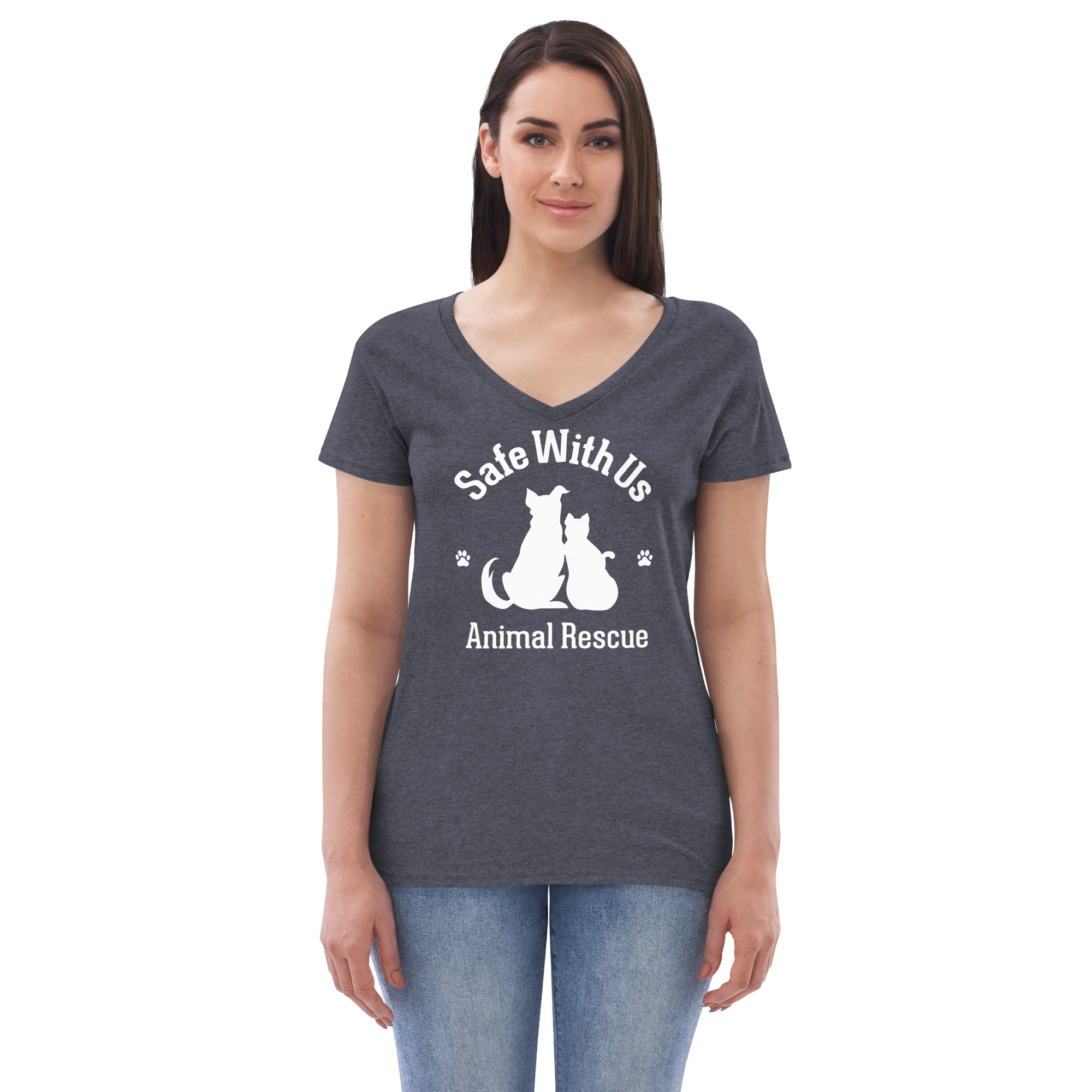 Director - Women’s recycled v-neck t-shirt