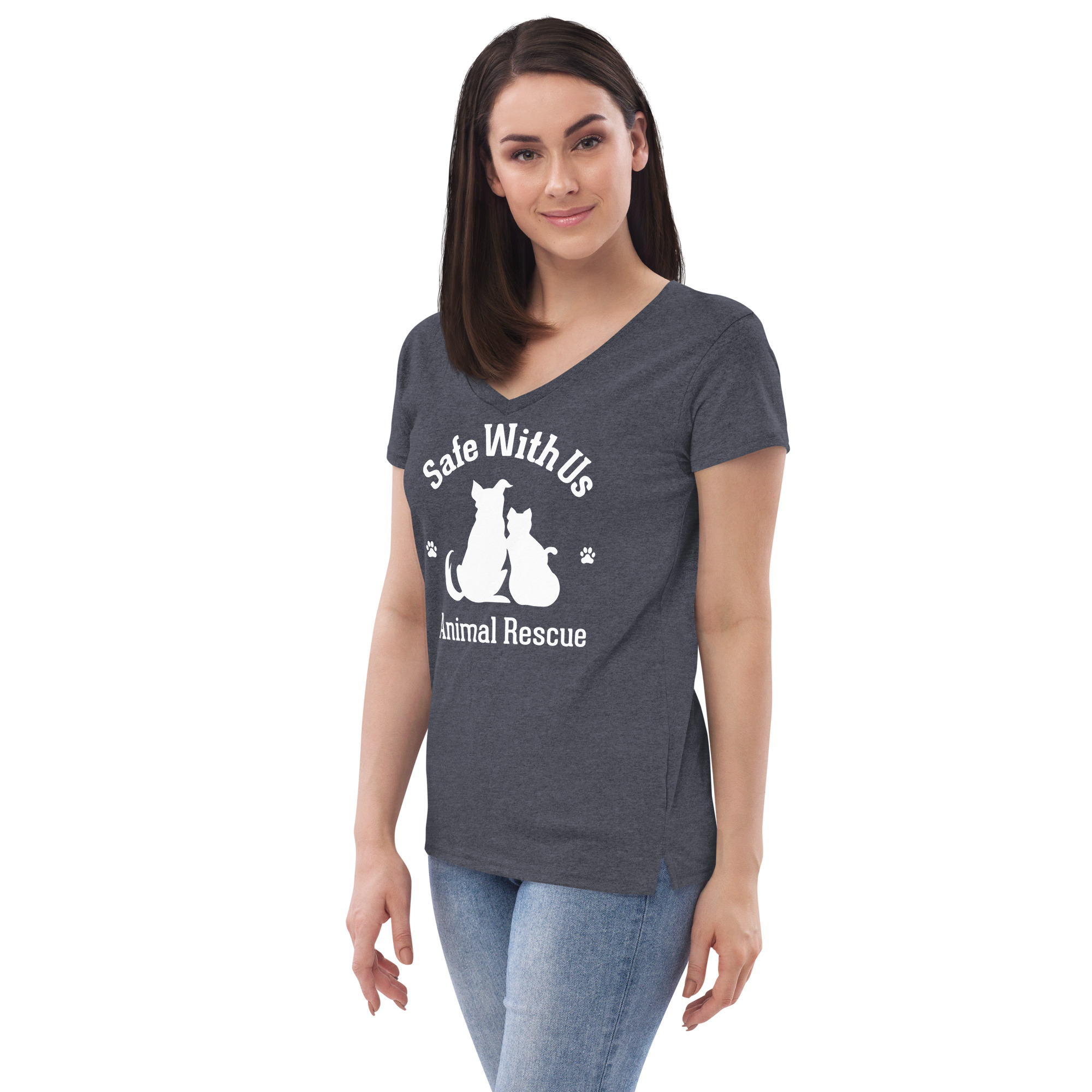 Director - Women’s recycled v-neck t-shirt