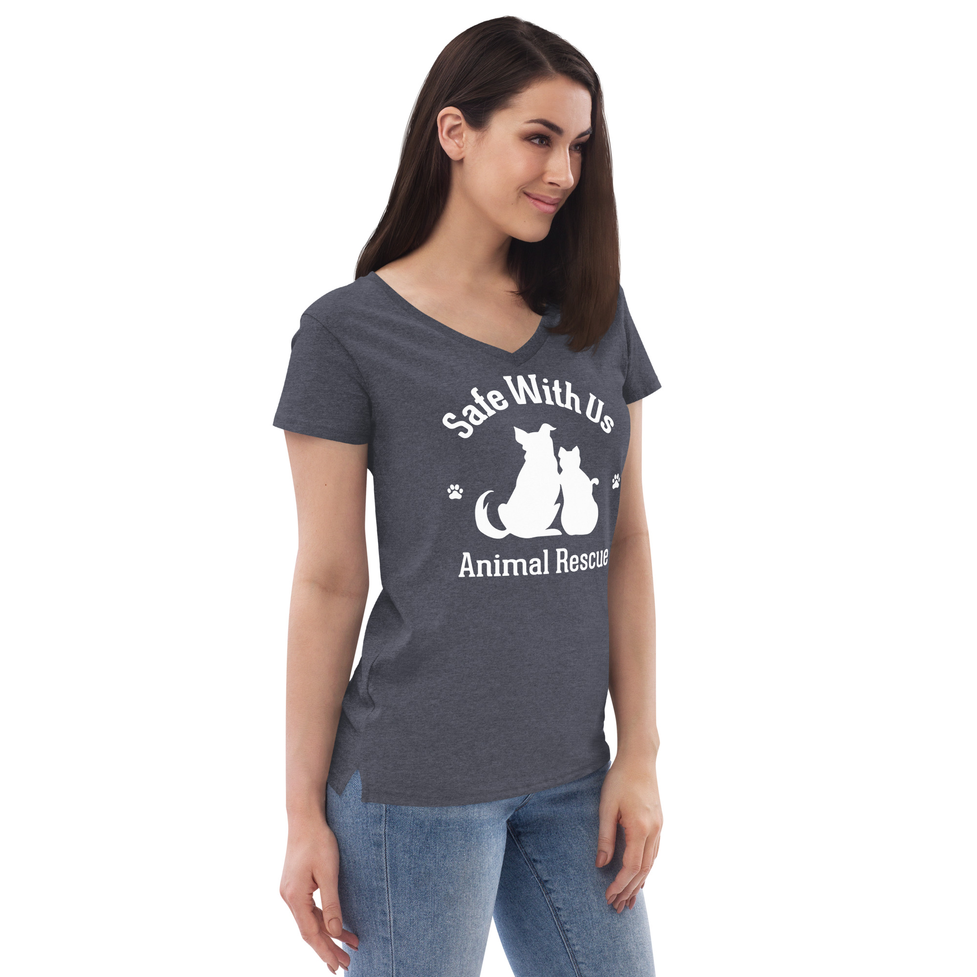 Director - Women’s recycled v-neck t-shirt