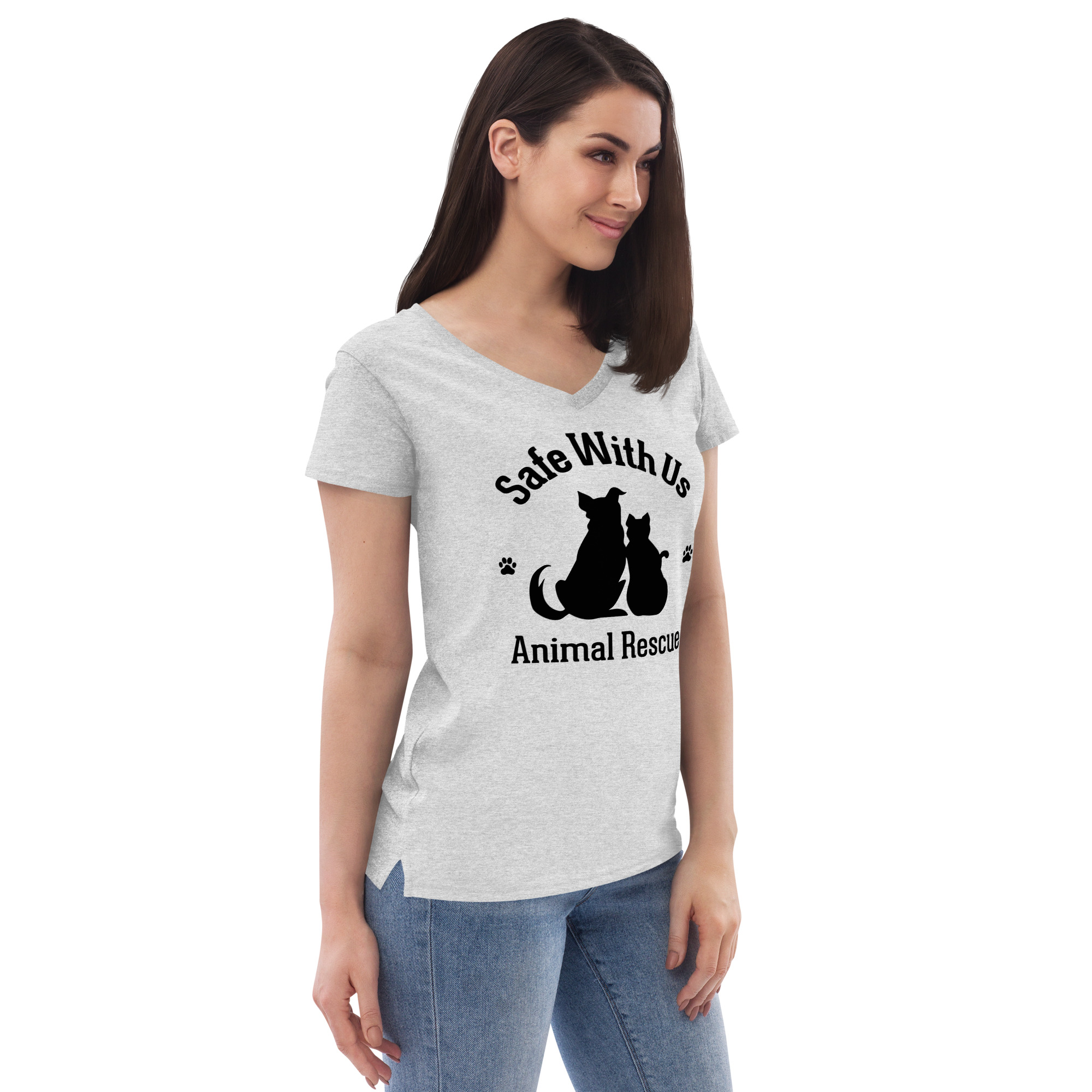 Director - Women’s recycled v-neck t-shirt